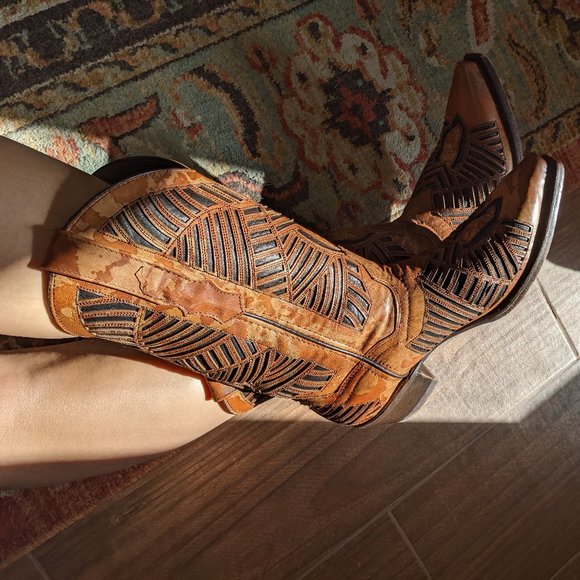 Cowboys & Cowgirls Shoes - Cowboys & Cowgirls Western Cowboy Boots Size 11 Women